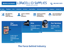 Tablet Screenshot of loadcell.com.au